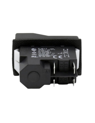 INTERRUPTOR DE PAINEL 16A 250Vac E-SWITCH KJD17-21413-112 - KJD17-21413-112