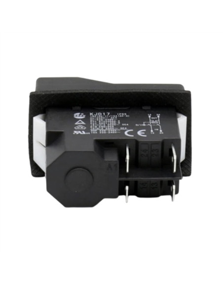 INTERRUPTOR DE PAINEL 16A 250Vac E-SWITCH KJD17-21413-112 - KJD17-21413-112