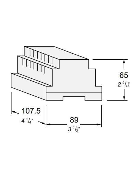TRANSFORMADOR 230V para 8Vdc / 13Vac 18VA FARFISA PRS240 - FARPRS240