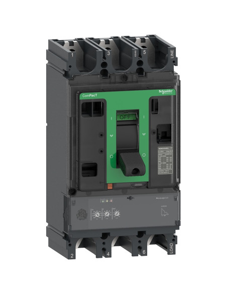 ComPacT DISJUNTOR NSX400H 70kA CA 3P3D 400A 2,3 C40H32D400 - C40H32D400
