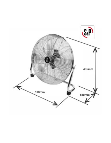 VENTILADOR TURBO - 405 N S&P 5311027400 - 5311027400