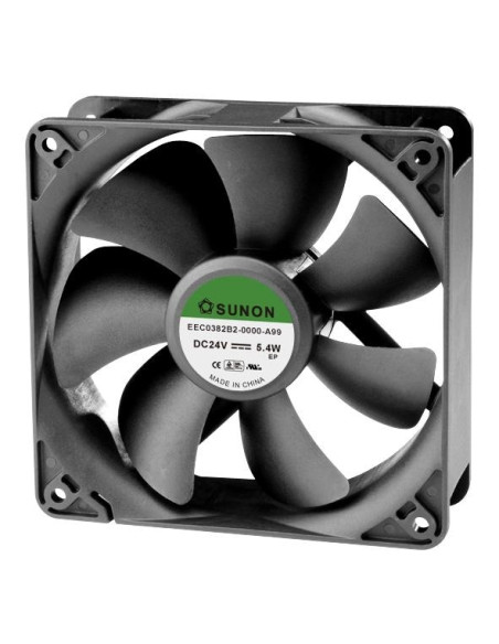 VENTILADOR 120x120x38mm 24Vdc 2 Fios SUNON EEC0382B2-000U-A9 - EEC0382B2-000U-A99