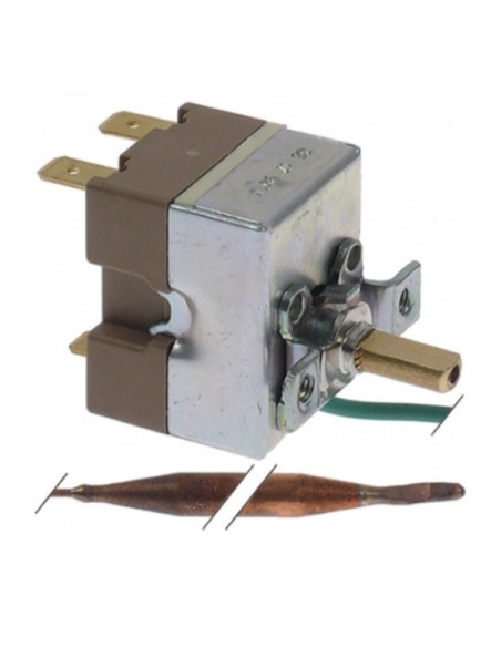 TERMOSTATO 90ºC 1NA 16A Fio 990mm eixo ø6x4,6mm 391092 - 500-391092