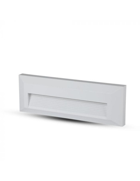 APLIQUE STEPLIGHT IP65 3W 3000K BRANCO V-TAC 1327 - 8951327