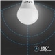 LAMPADA LED P45 E14 4.5W 6000K 470LM SAMSUNG V-TAC 21170 - 89521170