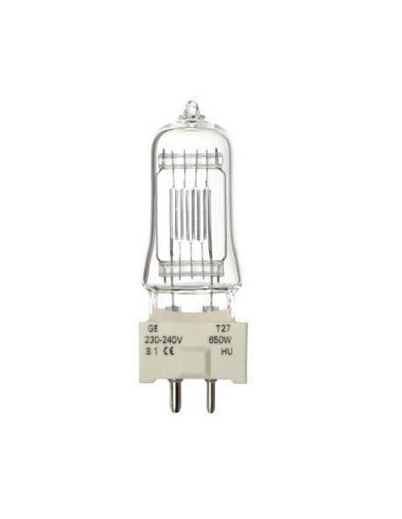 LAMPADA HALOGENIO 230V 650W GY9,5 T27 L3T26/27 GE 93106504 - GE93106504