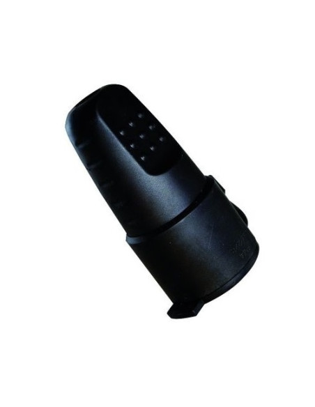 FICHA FEMEA SCHUKO BORRACHA 16A 230V C/ TAMPA PRETO - GER2320206