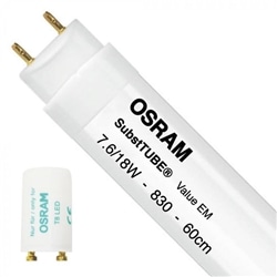 ST8 VALUE GL 600mm 7,6W/830 720lm OSRAM - 024618