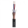 CABO MICROFONE PRETO 1X2X0,22m2 SOMMER CABLE - SCSTAGE22HIGHFLEX
