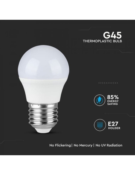 LAMPADA LED P45 E27 5.5W 3000K SAMSUNG V-TAC 21174 - 89521174