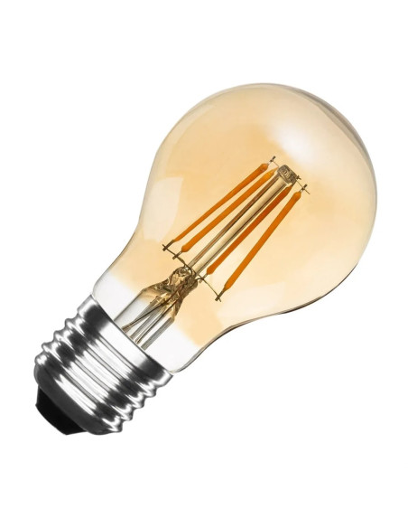 LAMPADA LED E27 6W 550lm A60 Regulável AMBAR FILAMENTO - 890000003129