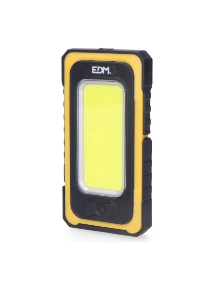 LANTERNA LED SOLAR RECARREGÁVEL 10W 750lm EDM 36126 - EDM36126