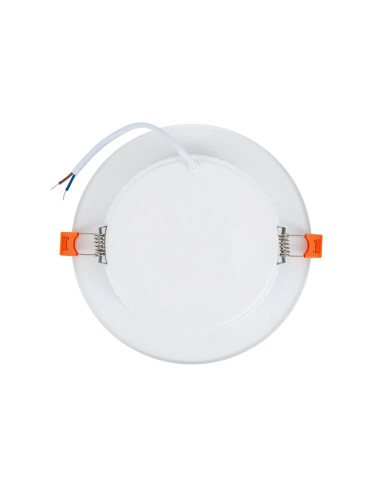 DOWNLIGHT LED 12W 3000K CORTE Ø140mm ARO BRANCO - 41569830141510
