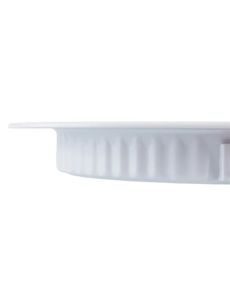DOWNLIGHT LED 12W 3000K CORTE Ø140mm ARO BRANCO - 41569830141510