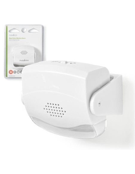Alarme de porta c/ sensor movimento 80dB Nedis AMLRMMW40WT - AMLRMMW40WT