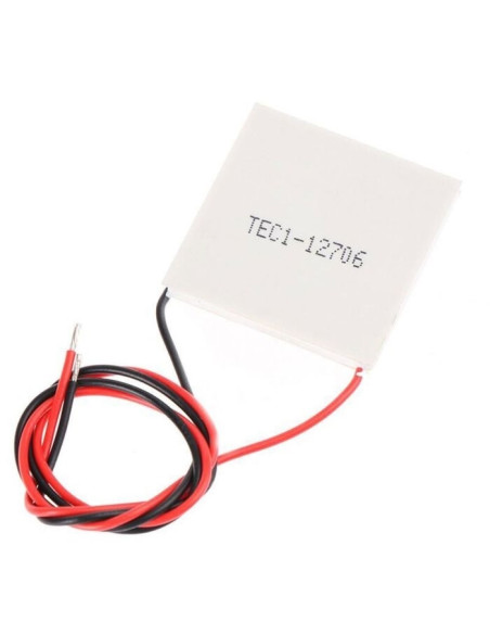 PLACA PELTIER 40x40x4mm 14.9V 6.4A 53W - TEC1-12706