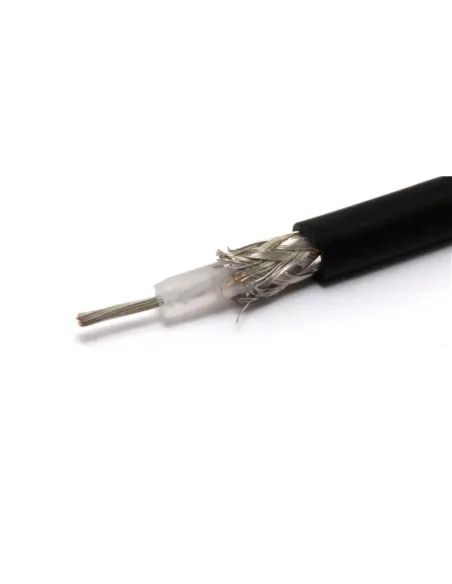 CABO RG 58 M 17/155 50 OHMS PRETO - 0000827