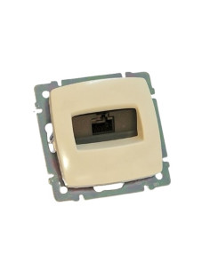 SUNO TOMADA DE REDE RJ45 CAT6 1x UTP CREME 774674 - 774674