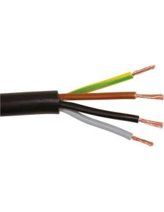 CABO H05VV-F FVV 300/500V 4G2,5 PRETO - 0000029N