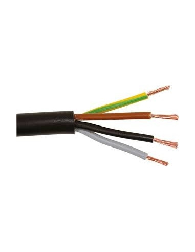 CABO H05VV-F FVV 300/500V 4G2,5 PRETO - 0000029N
