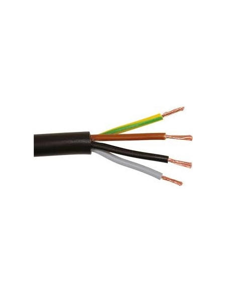 CABO H05VV-F FVV 300/500V 4G2,5 PRETO - 0000029N