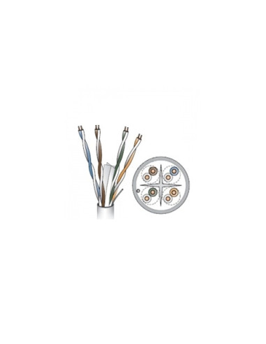 Cabo de Rede U/UTP Cat6 PVC Cinzento - 0000669N