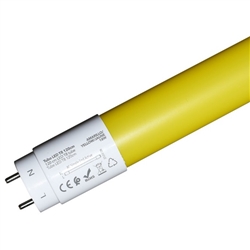 LAMPADA LED T8 18W 230V 120cm AMARELO 1665Lm - T8LED120AM