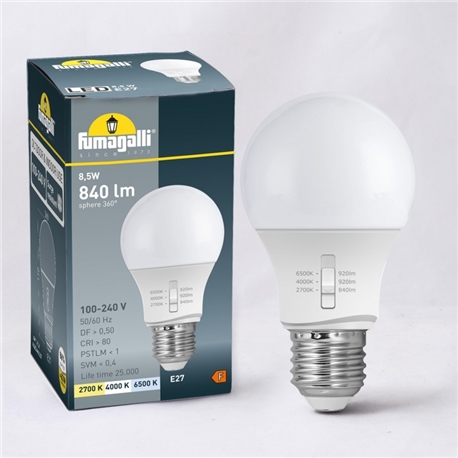 LAMPADA LED E27 11W A60 CCT Fumagalli H2.LED.A60.CCT - H2.LED.A60.CCT