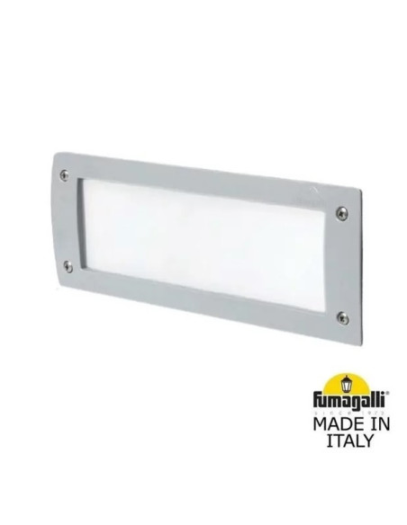 Aplique de encastrar LETI 1xE27 IP66 Resina Cinza FUMAGALLI - 5C1.000.000.LYE27