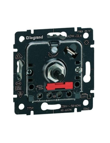 DIMMER ROTATIVO GALEA 1000W 230V 50hz LEGRAND 775910 - 775910