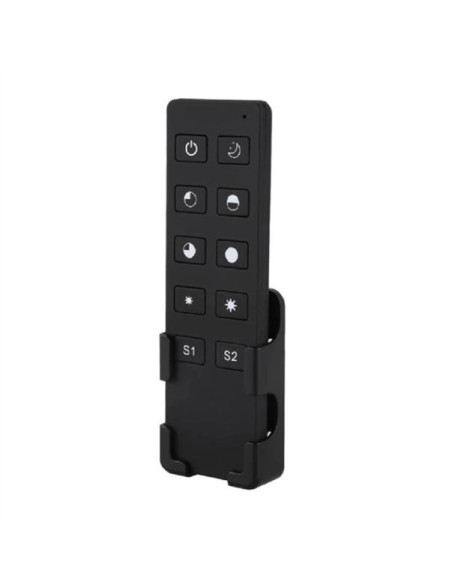 Controlador RF para Reguladores Monocolor 1 Zona PRETO - 89200070901