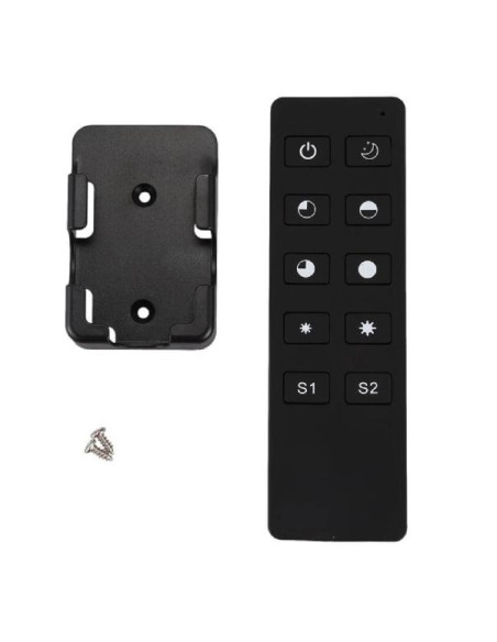 Controlador RF para Reguladores Monocolor 1 Zona PRETO - 89200070901