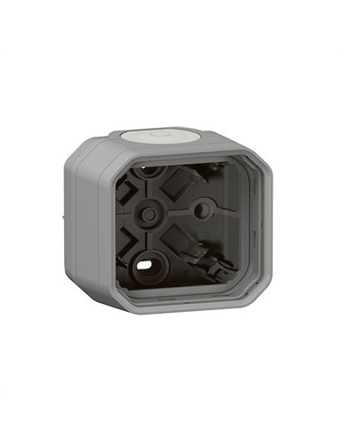 NEW PLEXO CX SALIENTE SIMPLES BUC PLANO CINZENTO 069651L - 069651L