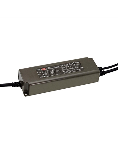 Fonte Alim.LED 120W 24V 5A IP67 Mean Well PWM-120-24DA2 - PWM-120-24DA2