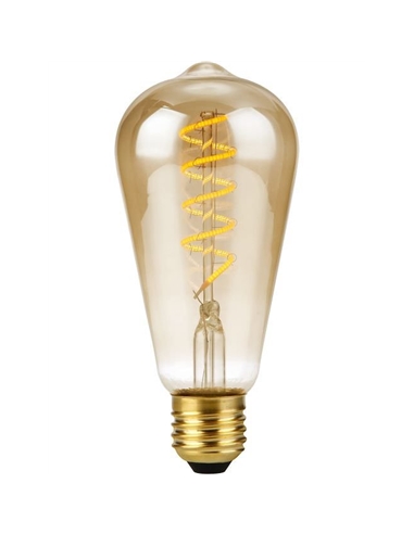 LAMPADA LED E27 FILAMENTO ST64 200Lm 4W 920 DIM GOLD - LX023961305