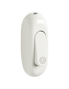 BOTÃO PRESSÃO TIPO PERA BRANCO 250VAC 16A VIMAR 00114.B - 50000114.B