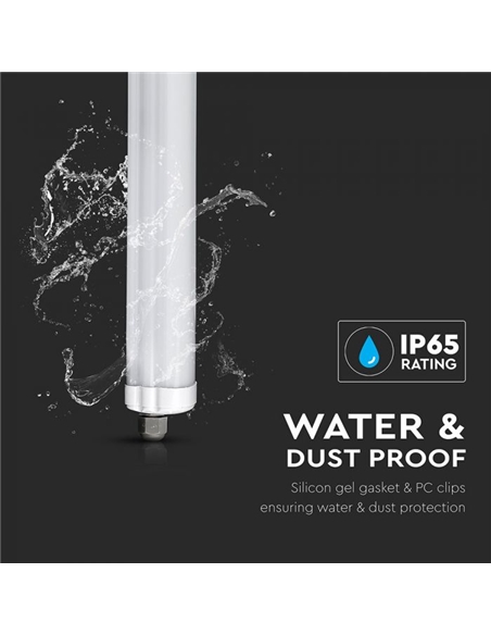 ARMADURA LED IP65 36W 6000K 4320Lm 1200mm V-TAC 216284 #7 - 895216284