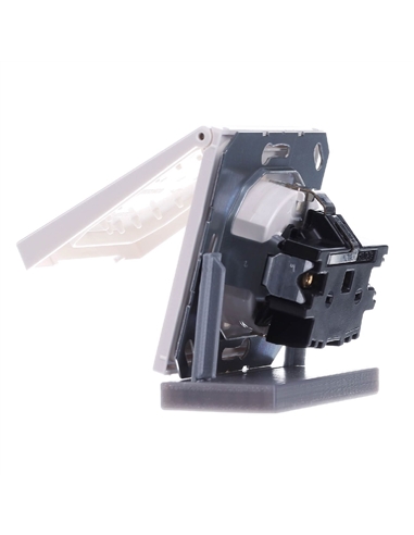Tomada SCHUKO com Tampa BRANCO LS990 JUNG LS 1520 KIKL WW - LS1520KIKLWW