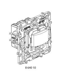 NILOÉ-STEP DETETOR MOVIMENTO 2 FIOS S/ NEUTRO 864010A - 864010A 2