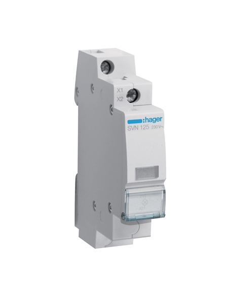 Sinalizador LED incolor 230V AC SVN125 - SVN125
