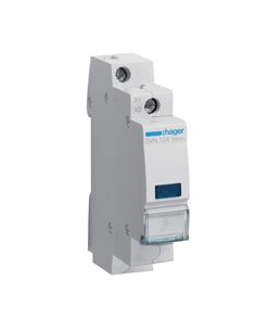 Sinalizador LED azul 230V AC SVN124 - SVN124