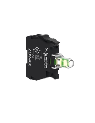 LED 24Vac / DC BRANCO SCHNEIDER ZBVB1 - ZBVB1