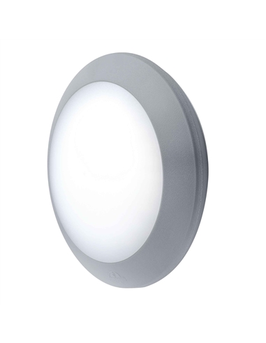Plafon estanque parede/teto FUMAGALLI BERTA 1xE27 IP66 Cinza - 1B2.000.000.LYP27
