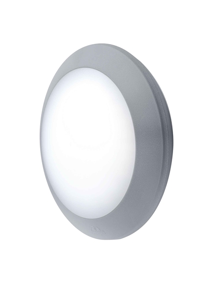 Plafon estanque parede/teto FUMAGALLI BERTA 1xE27 IP66 Cinza - 1B2.000.000.LYP27