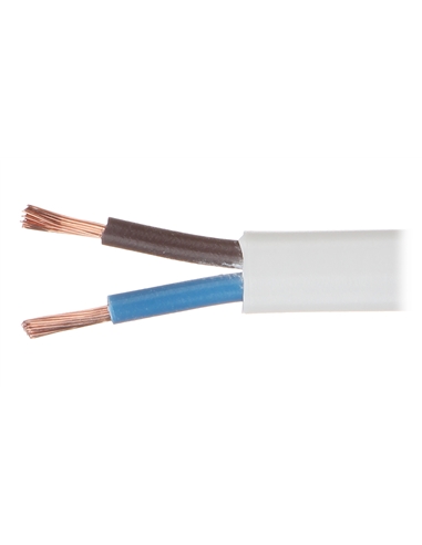 CABO PLANO CANDEEIRO FVVD H03VVH2-F 2X0,75 BRANCO - 12207502N