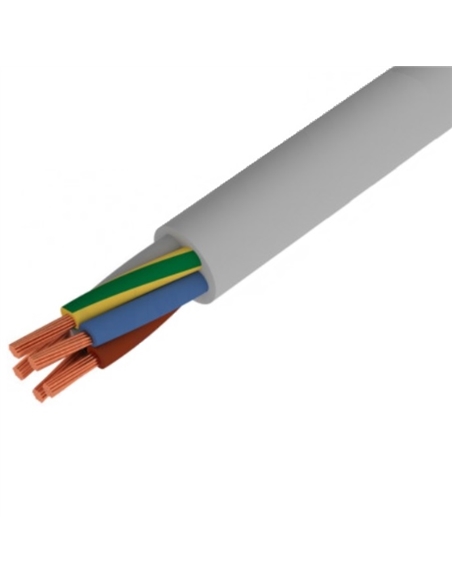 CABO H05VV-F FVV 300/500V 5G1,5 BRANCO - 0000036N