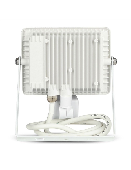 PROJ. C/ SENSOR 30W 3000K BRANCO CHIP LED SAMSUNG V-TAC 457 #1 - 8950457