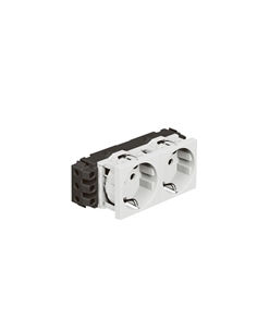 MOSAIC 2 X 2P+T SCHUKO LIG.DLP 077602 - 077602