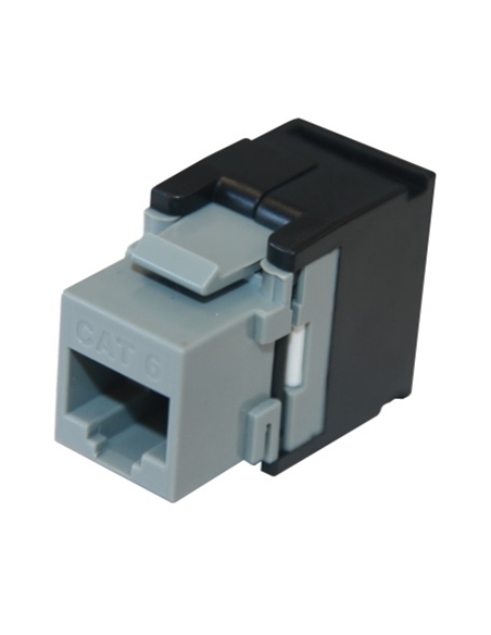 CONECTOR UTP CAT6  PRETO S/ FERR BRAND-REX C6CJAKU002 - 505.15000015