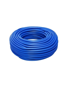 Tubo Anelado Azul 750N c/ Guia Livre Halogéneos 25mm R50 - TENPB25(G)CG